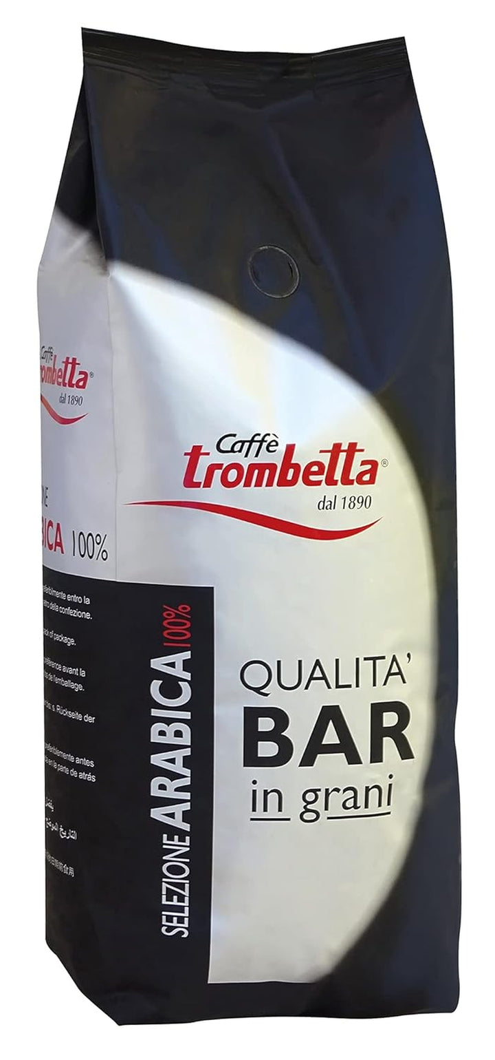 Caffè Trombetta Italien Kaffee Geröstete Kaffeebohnen, Klassisch. Eine Perfekte Harmonie Zwischen Aroma Und Körper - 1 Kg