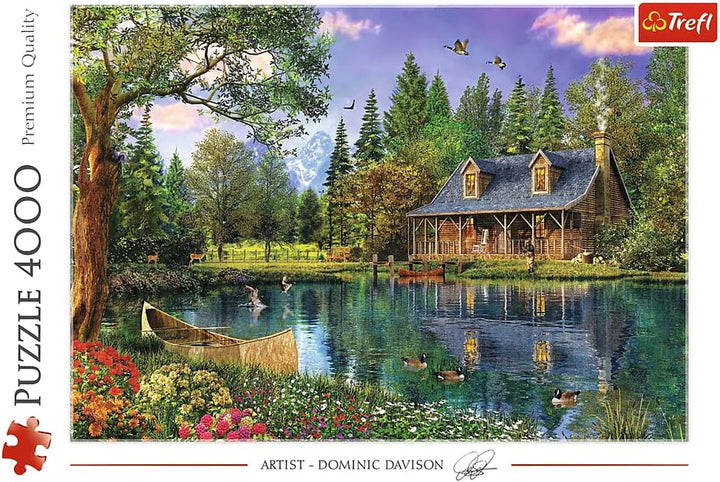 Trefl, 45005 Puzzle, Afternoon idyll, 4000 piese, Calitate premium, Pentru copii cu vârsta de peste 14 ani