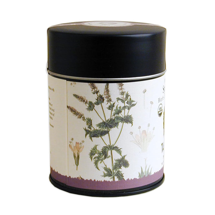 , Organic Spearmint Herbal Tea, Loose Leaf, Tin, 2 Oz Tea USA Naty Shop