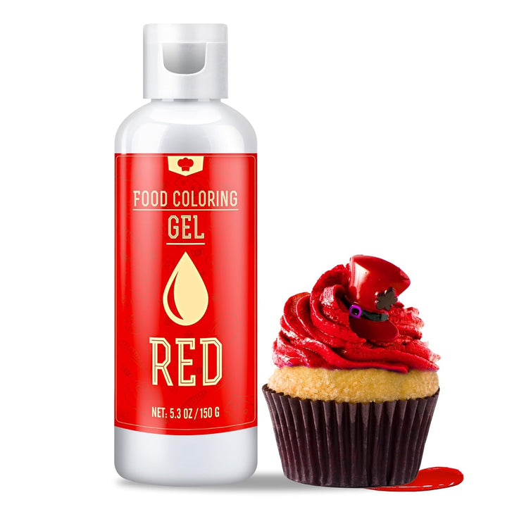 Lebensmittelfarbe Gel - 150G Konzentrierte Gel Lebensmittel Farben Zum Backen, Kuchen Dekorieren, Kekse Und Macaron - Zuckerfrei Food Coloring Für Getränken, Osterei, DIY Seifen Und Basteln (Weiß)