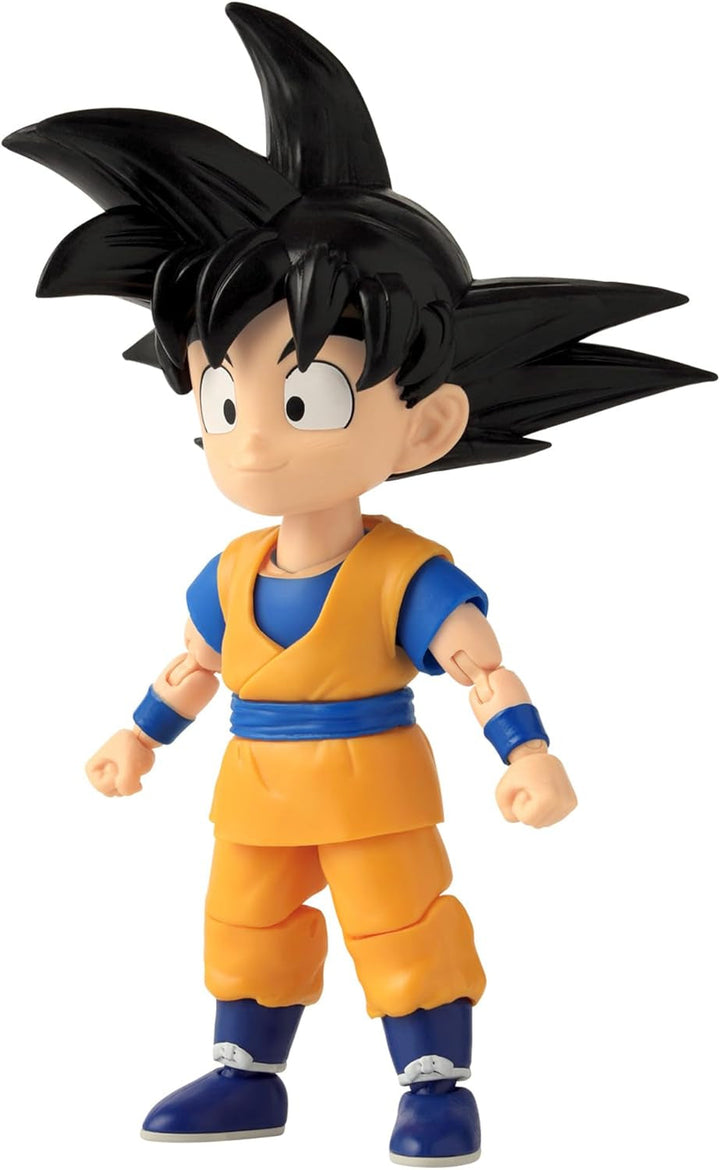 BANDAI - Dragon Ball Daima Kid Goku - Figură Dragon Star 17 cm - Figură Kid Goku cu accesorii - Licență oficială Dragon Ball - Figură mini Goku mobilă - Jucărie de la 4 ani - 40735