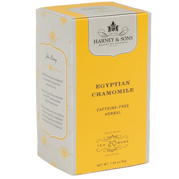Fine Teas Egyptian Chamomile - 20 Tea Bags, 20 Count (Pack of 1) Tea USA Naty Shop Chamomile 20 Count (Pack Of 1)
