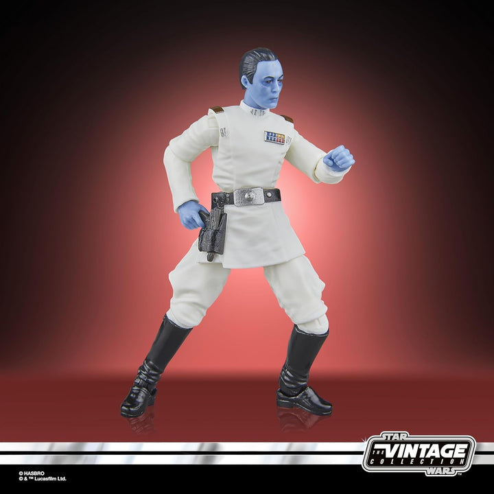 Star Wars Colecția Vintage Grand Admiral Thrawn, Star Wars: Ahsoka Figura de acțiune de colecționat (scară de 9,5 cm)