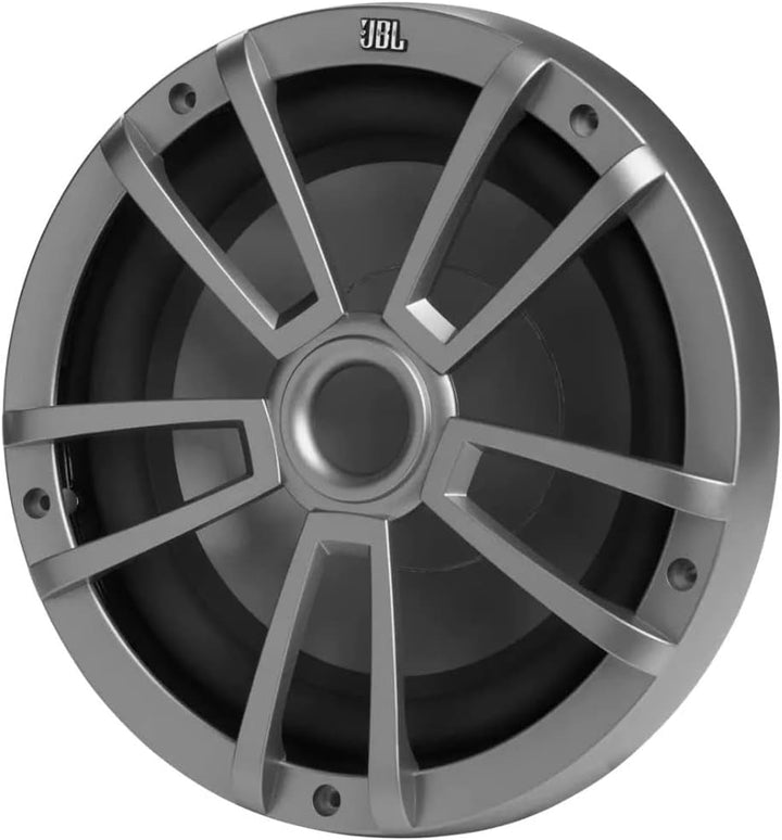 JBL Stage Marine Lautsprecher Wasserdicht 8" (200Mm) Subwoofer Grau - 375 Watt Starke Und Hoch-Seetaugliche Bootslautsprecher - UV Und Salzwasser Resistente Outdoor Einbaulautsprecher