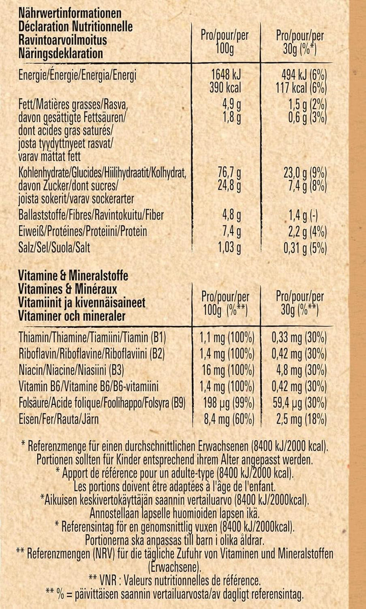 CINI MINIS Churros cereale pentru micul dejun cu 42% făină integrală, 360 grame