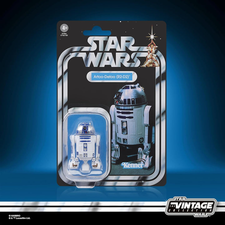 Star Wars the Vintage Collection R-Zwo D-Zwo (R2-D2), figurină de colecție cu Star Wars: A New Hope (Scară 9,5 cm)