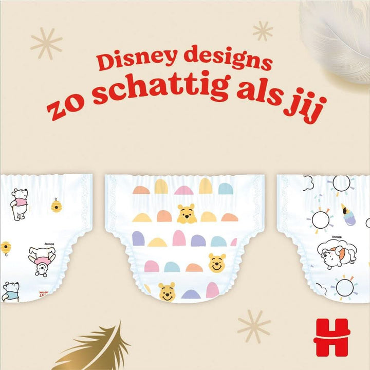 Huggies Extra Care Babywindeln Mit Disney, Größe 5 (12-22 Kg), 2 Packungen X 33 Windeln, Insgesamt 66 Windeln