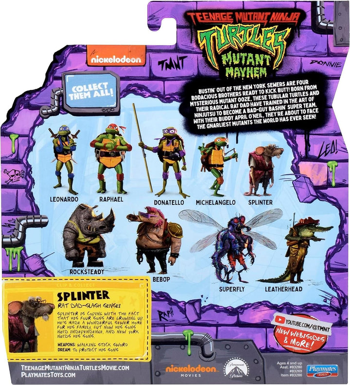 TEENAGE MUTANT NINJA Turtles - Splinter Figura de bază