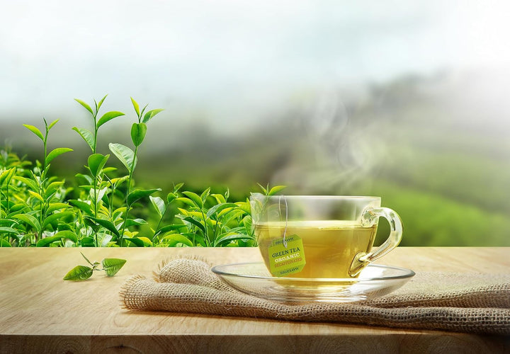 Bigelow Organic Decaffeinated Green Tea, 40 Count (Pack of 6), 240 Total Tea Bags Tea USA Naty Shop