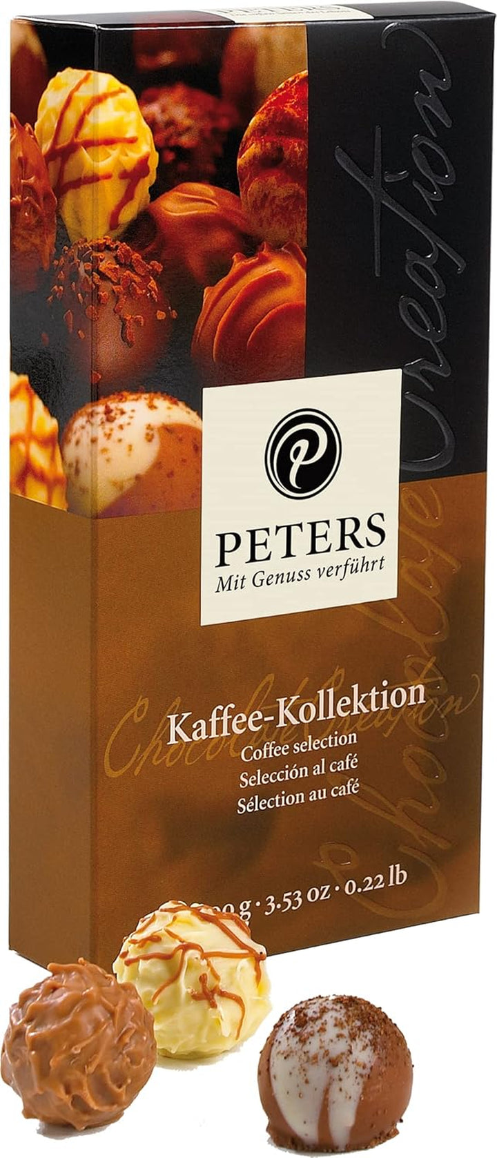 Peters Mit Genuss Verführt | Alles Liebe | Mit Alkohol | Pralinen-Mischung | Köstliche Pralinés | Schokolade | Geschenk | Dankeschön | Geschenkidee | Made in Germany | 200G