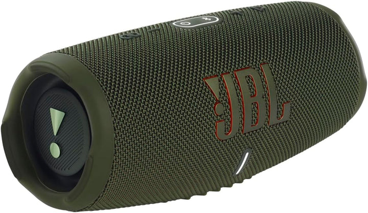 Difuzor Bluetooth JBL Charge 5 negru - Boombox portabil, rezistent la apă, cu power bank integrat - O încărcare a bateriei pentru până la 20 de ore de muzică fără fir