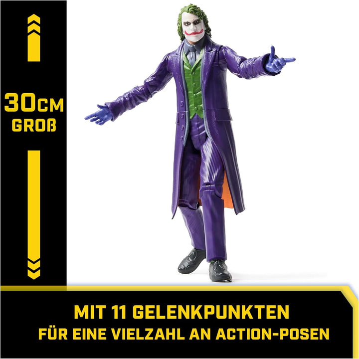 DC Comics the Dark Knight - Joker Action Figure Cunoscut din legendara trilogie the Dark Knight în 30cm. De la 3 ani