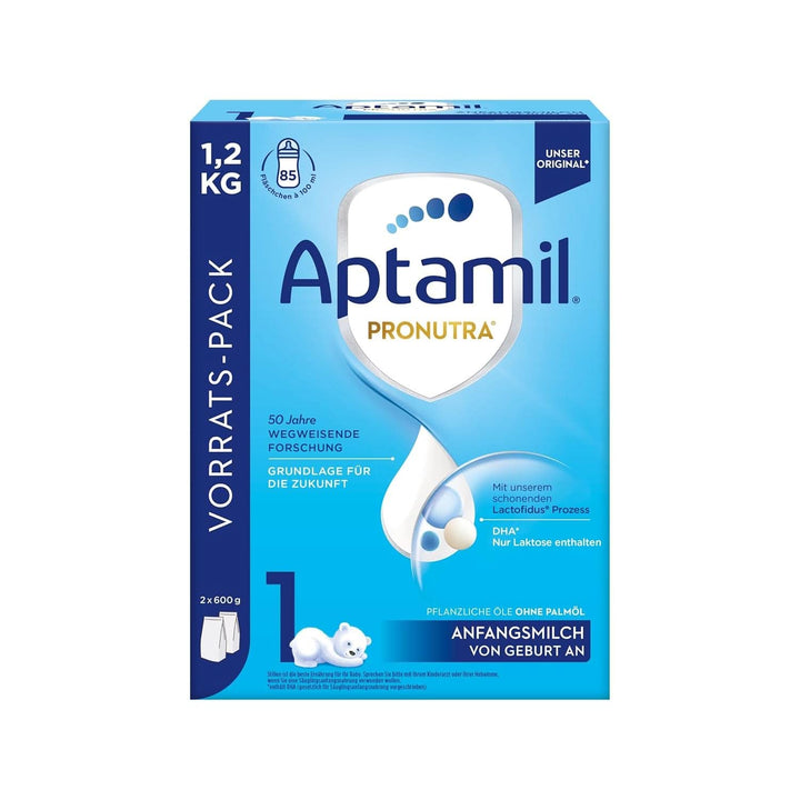 Aptamil Pronutra PRE – Anfangsmilch Von Geburt An, Mit DHA, Nur Laktose, Ohne Palmöl, Babynahrung, Milchpulver, 1X 800 G