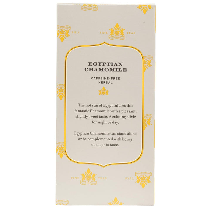 Fine Teas Egyptian Chamomile - 20 Tea Bags, 20 Count (Pack of 1) Tea USA Naty Shop