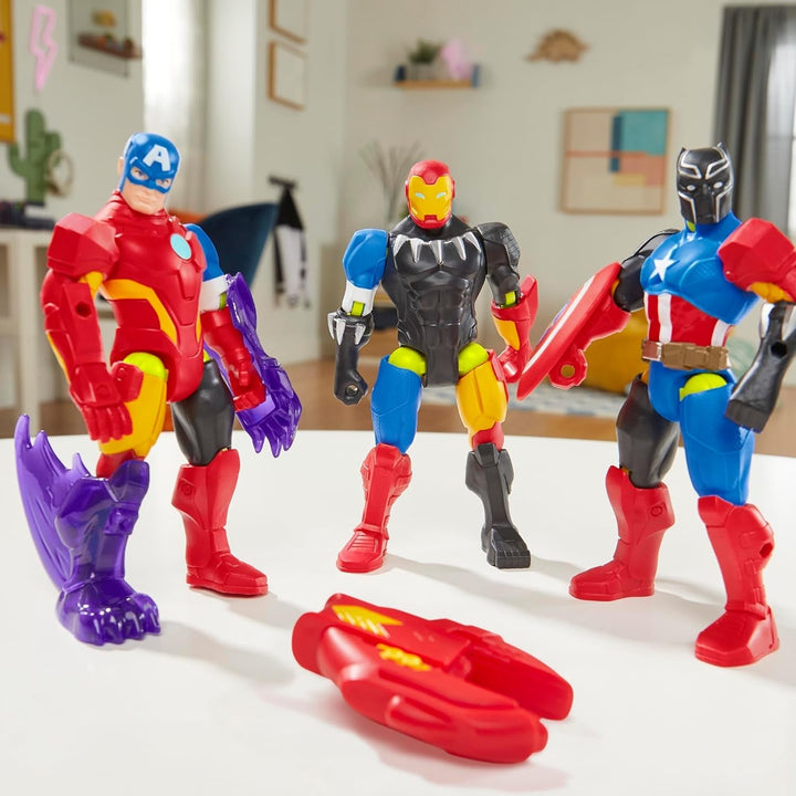 Mixmashers Marvel Captain America Avengers Mix-And-Match Action Figure & Accesorii Action figures Naty Shop