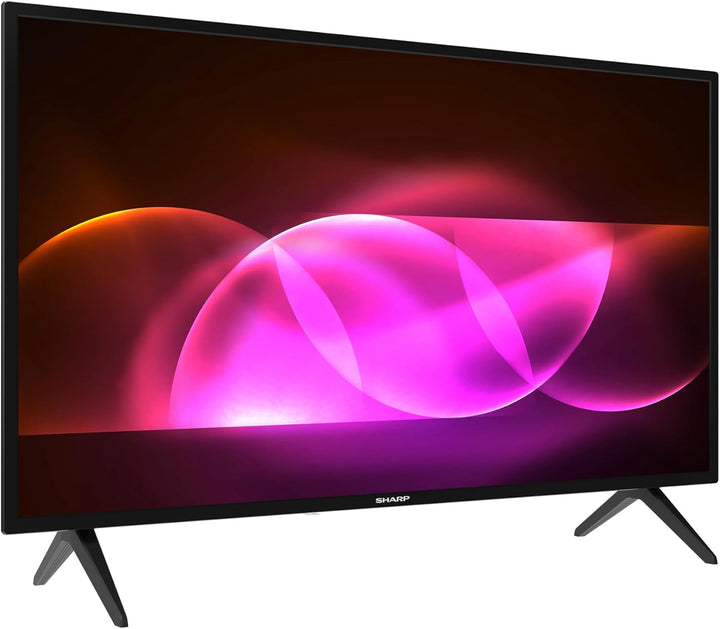 SHARP 40FA6E Full HD LED Fernseher 101 Cm (40 Zoll), 3X HDMI, 2X USB, VB-T/T2/C/S/S2 (MPEG4 + HEVC/H.265, Schwarz
