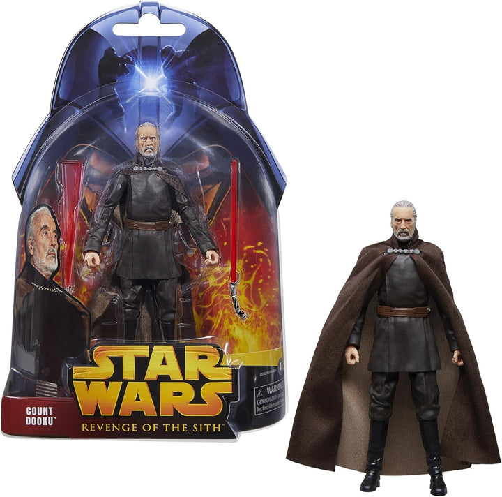 Star Wars Seria Neagră Contele Dooku, Star Wars: Răzbunarea Sith 20 de ani figura de acțiune de colecție (15 cm)