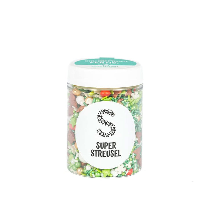 Super Streusel Hohoho, sprinkles cu tematica de Crăciun, 90 grame