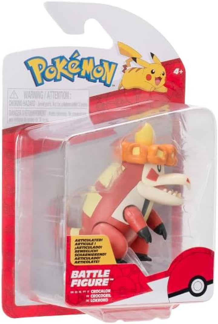 Pokémon Pokemon 5Cm Battle Figure Crocalor (Fuecoco Evolvement) - Jucărie pentru copii 4+ - Produs oficial pentru copii