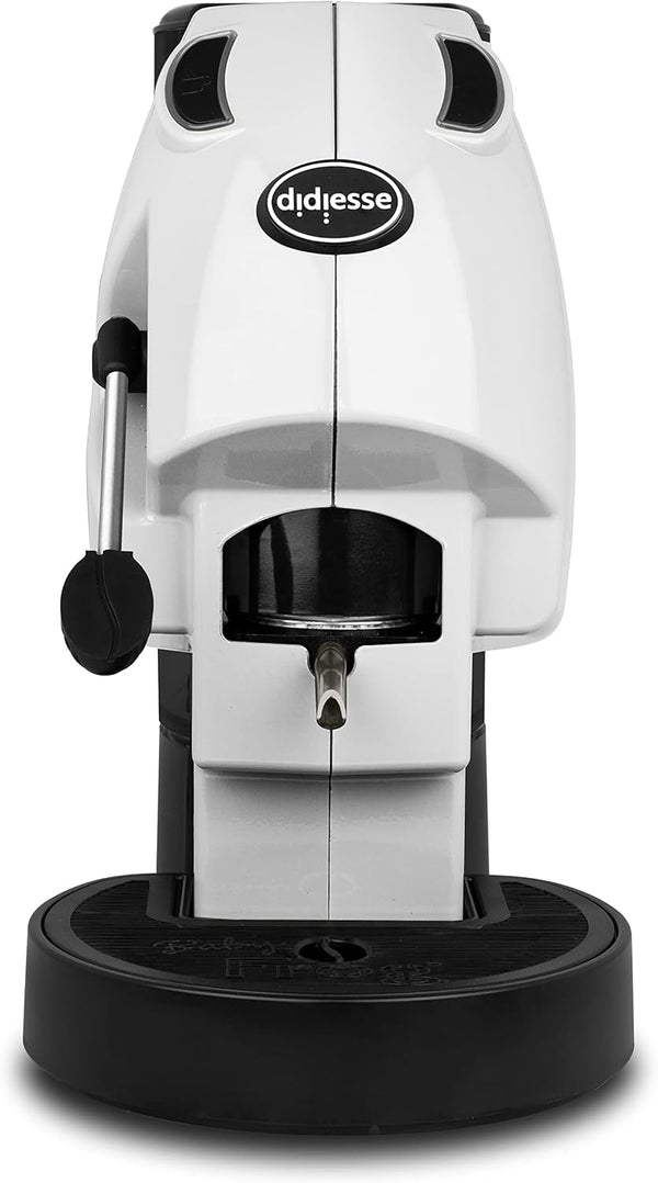 Cafetiera Didiesse cu tampoane, 44 Mm, model Baby Frog Pad Maker - Compact 450 W - cu funcție standby și rezervor de 1,5 L (alb)