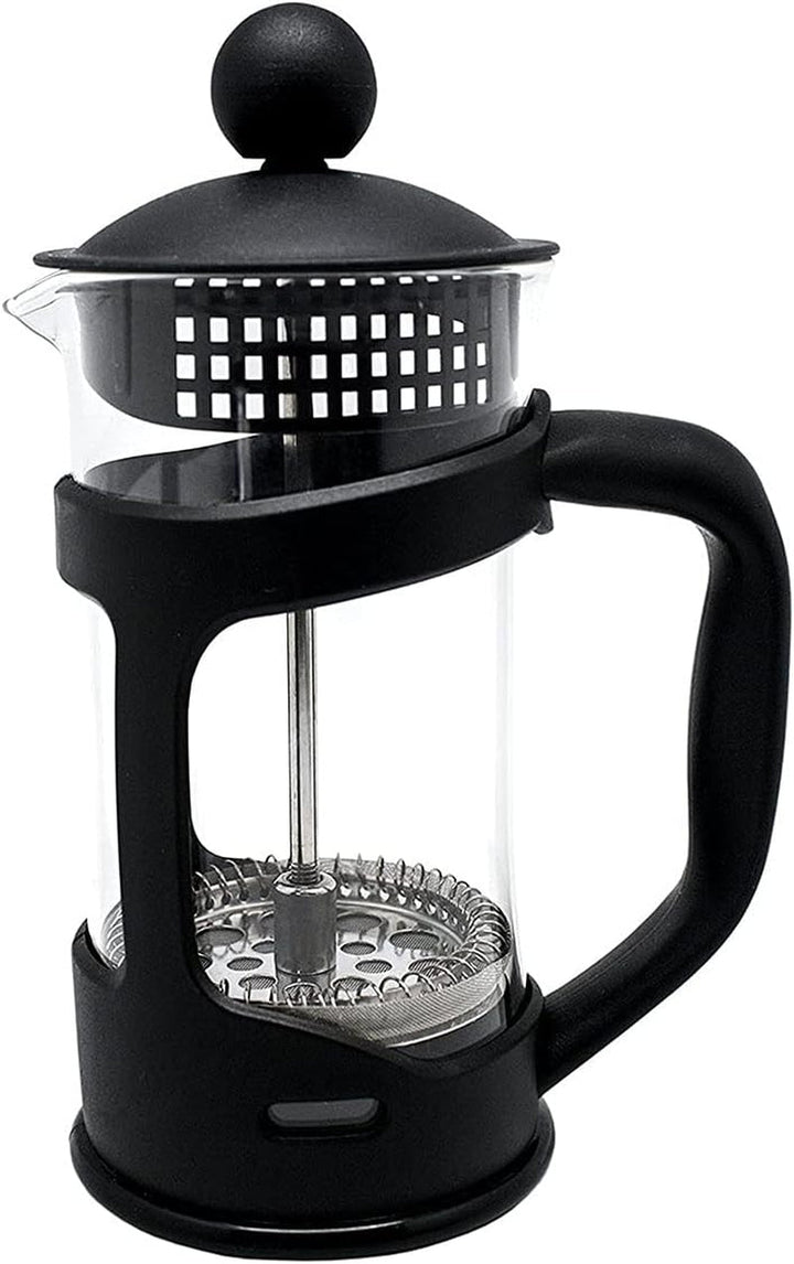 NERTHUS Presă franceză Presă franceză de cafea 350 Ml, Pp/ Sticlă borosilicată/Ss, negru
