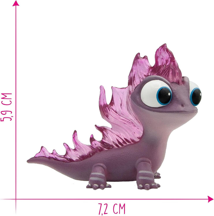 Bullyland 13515 - Figurină Salamander Bruni din Walt Disney The Ice Queen, aprox. 7,2 cm, fidelă detaliilor, ideală ca mic cadou pentru copii de la 3 ani în sus