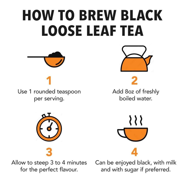 Earl Grey Loose Black Tea Tin, 3.53 Ounce Tin (Pack of 1), Flavoured with Citrus and Bergamot, Caffeinated, Enjoy Hot or Iced Tea USA Naty Shop