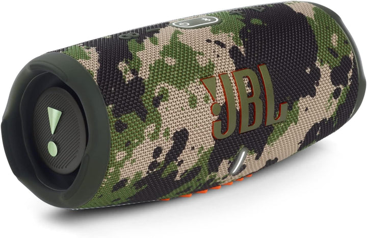 Difuzor Bluetooth JBL Charge 5 negru - Boombox portabil, rezistent la apă, cu power bank integrat - O încărcare a bateriei pentru până la 20 de ore de muzică fără fir
