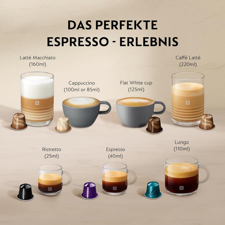 Nespresso SNE800 Creatista plus aparat de capsule de cafea de la Sage, negru mat