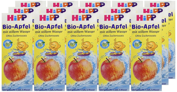 Hipp Bio-Apfelsaft Mit Stillem Wasser, 15Er Pack (15 X 200 Ml)