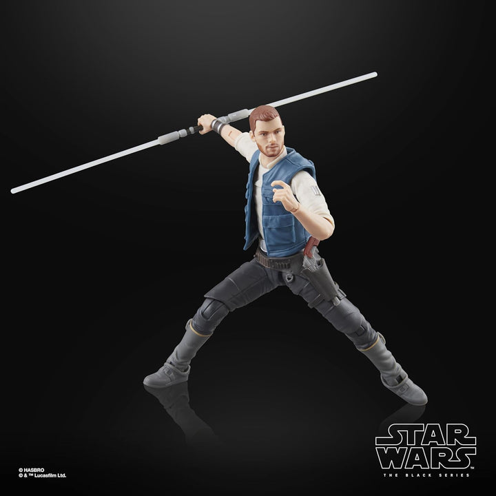 Star Wars seria neagră Cal Kestis, Turgle & Skoova Stev, Star Wars Jedi: Survivor Figuri de acțiune de colecționat (Scară 15 Cm)