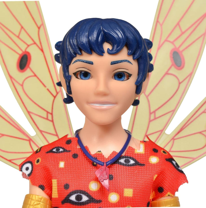 Simba 109480091 - Mia an Me Dressing Doll Mo, Elf cu aripi și picioare mobile, accesorii 6X și inel de prietenie, 24.5Cm, de la 3 ani [Exclusiv pe Amazon]