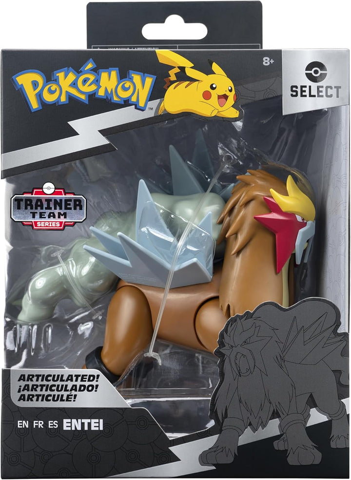 Pokémon Pkw3201-15Cm Select Figure - Entei, figură mobilă oficială