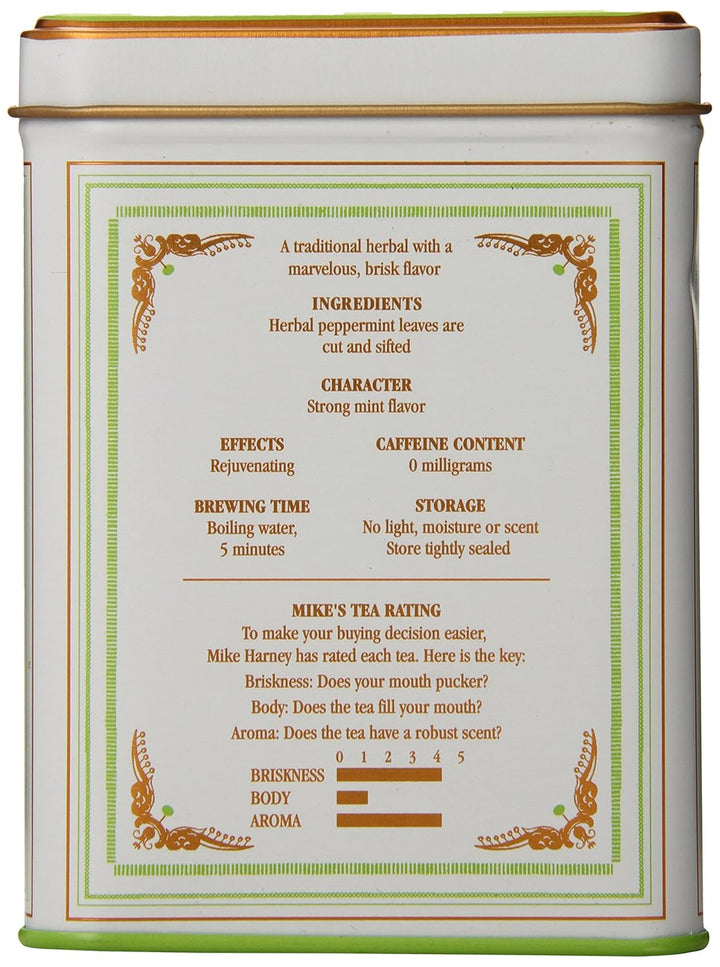 Peppermint Tea, 20 Sachets 1.2 Oz Tea USA Naty Shop