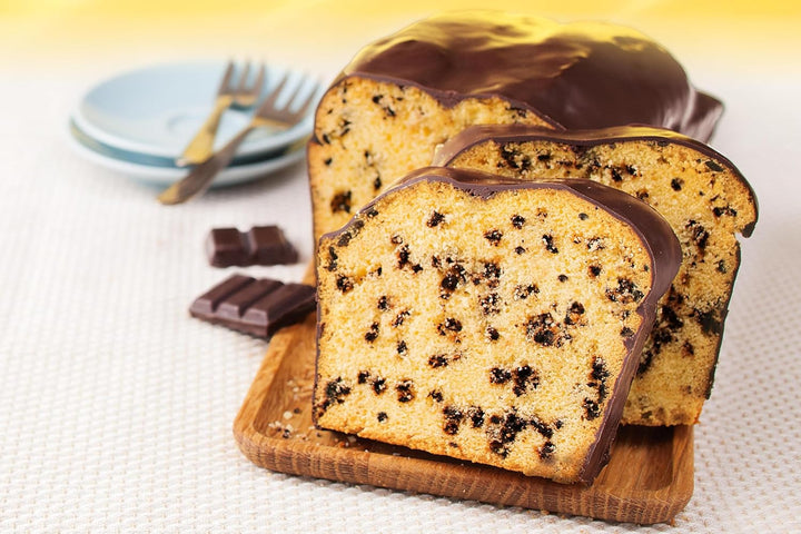 RUF Glutenfreier Schokoflocken-Kuchen Mit Kakaoglasur Und Schoko-Stückchen, Fluffig Und Schokoladig, Glutenfreier Kuchen, Zöliakie Geeignet (Packung Mit 2)