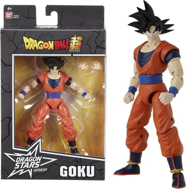 BANDAI - Dragon Ball Super - Figurina Dragon Stars 17 Cm - Goku Ultra Instinct - Licența oficială Dragon Ball - Figura articulată Goku - Jucărie pentru copii 4+ ani - 35994J