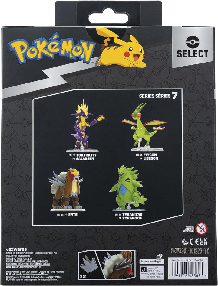 Pokémon Pkw3201-15Cm Select Figure - Entei, figură mobilă oficială