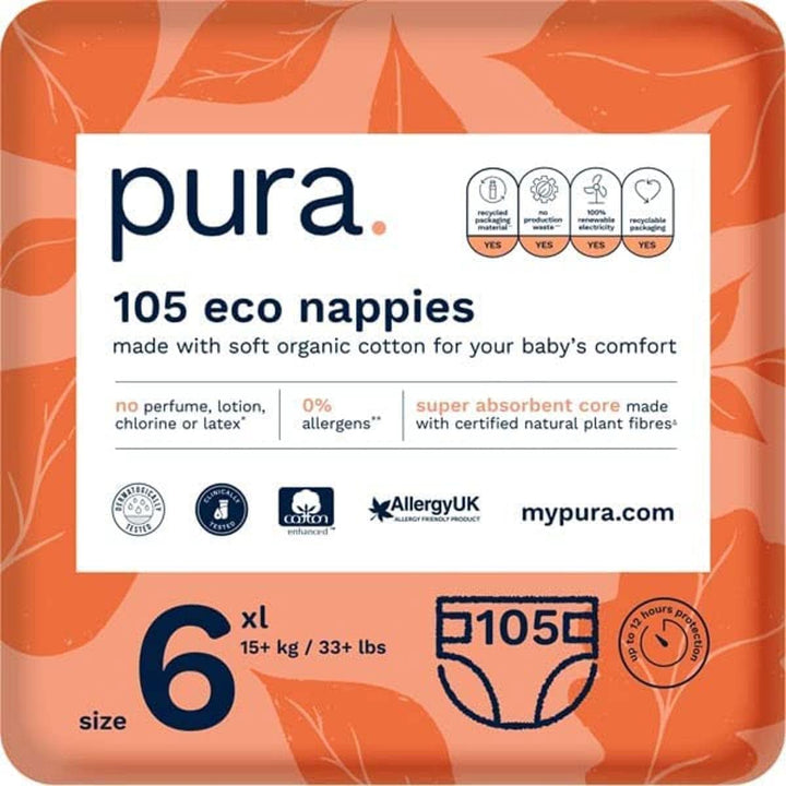 Scutece eco mărimea 5 (Junior 11-25 kg), 25 scutece (1 pachet), Certificat EU Ecolabel, Pentru piele sensibilă, Fabricat din bumbac, Fără miros, Hipoalergenic