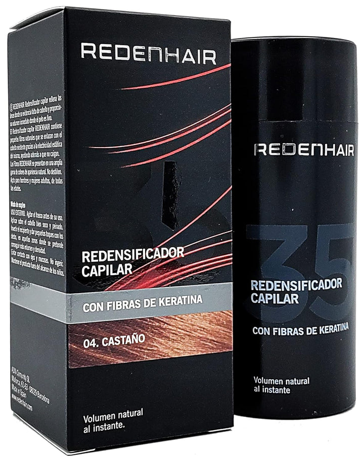 Redenhair Haarwuchsmittel - Haarfasern - Keratin-Haar-Mikrofasern - Verblasst Nicht - Regen-, Wind- Und Schweißbeständig - Alopecia Solution - Blondes Haar - 23 G