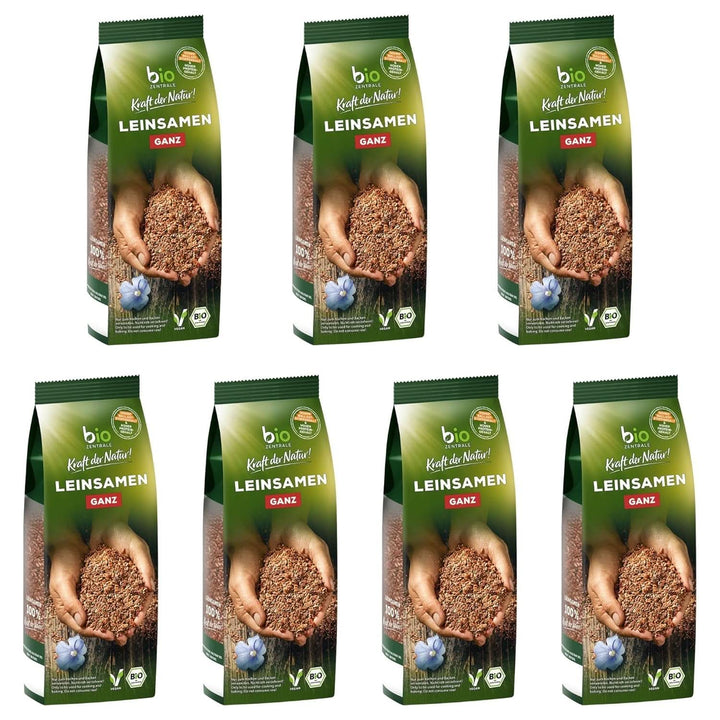 Biozentrale, mix de copt pâine cu semințe cânepă și semințe de in, organic, 500 grame