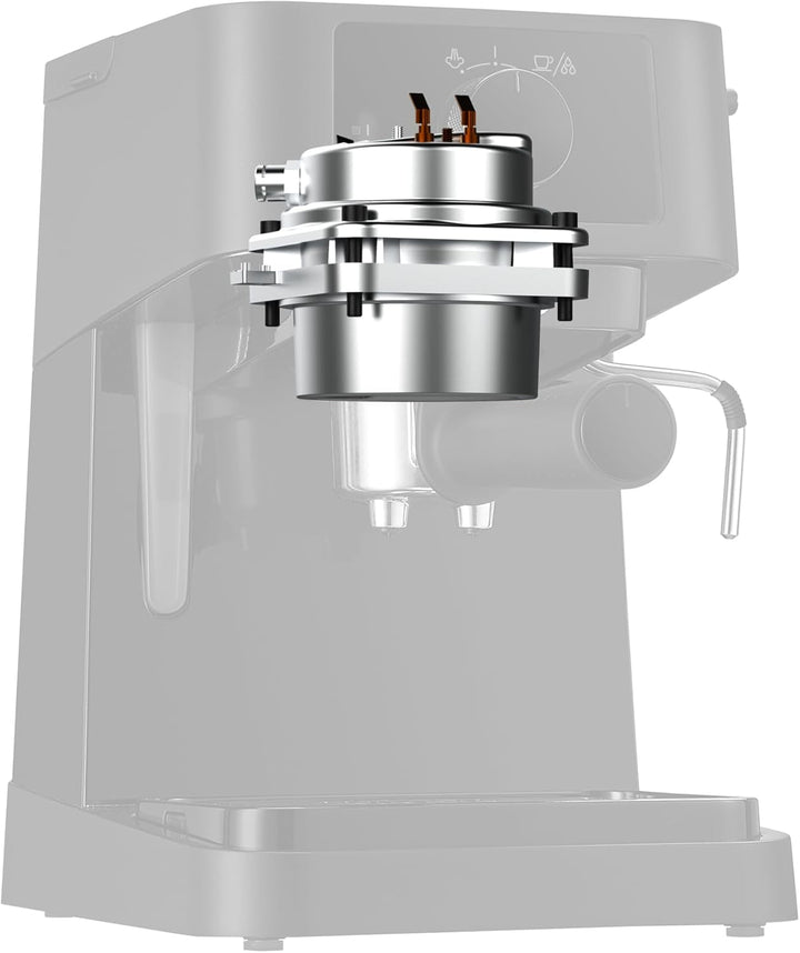 De'Longhi Stilosa EC 230.BK - Mașină espresso tradițională cu portafilter, mașină espresso cu spumă de lapte manuală, pentru pulbere espresso, rezervor de apă de 1 litru, negru, 1100 W