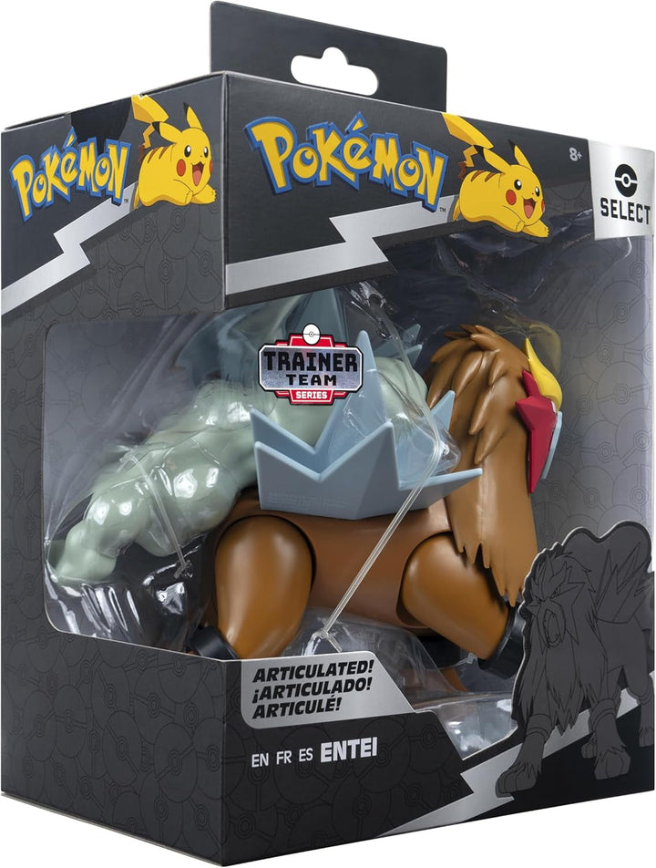 Pokémon Pkw3201-15Cm Select Figure - Entei, figură mobilă oficială