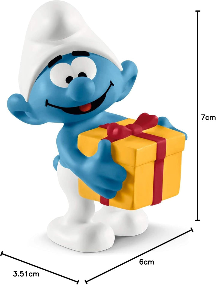 Schleich 20816 Smurfs Cu cadou, Pentru copii cu vârsta peste 3 ani, Smurfs - figurină de joacă