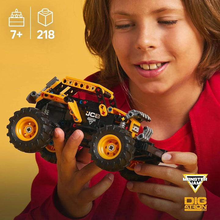 LEGO Technic Monster Jam Digatron, set de joacă Monster Truck pentru copii, jucării de construit pentru copii, băieți și fete de la 7 ani, idei de cadouri pentru fanii Monster Trucks și Motorsport 42199