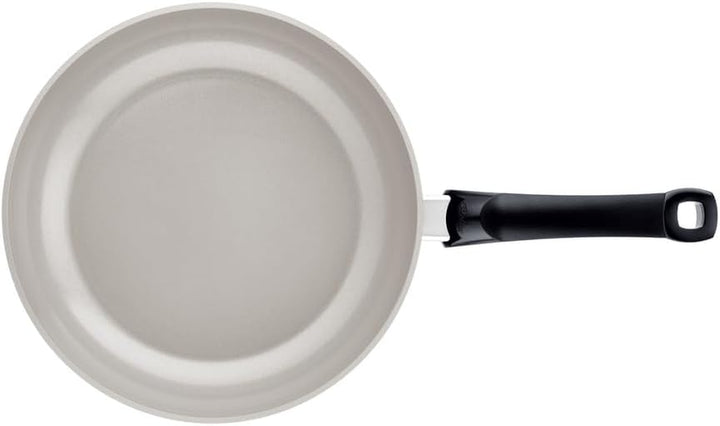 Fissler Ceratal Classic Pfannen-Set / 2-Teilig, Aluminium-Pfanne, Keramik-Beschichtet (24+28 Cm) Ceramic Bratpfanne Antihaftend – Induktion, Grau