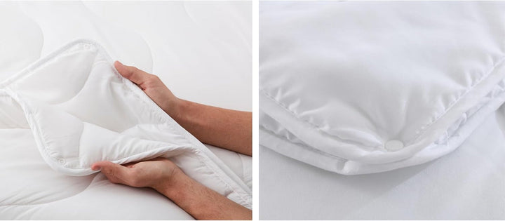 Degrees Home - 4 Estaciones - Plapumă nordică, 180 Cm, 2 plapume. Iarna: Fibre 270 G/M2; Vara 170 Gr/M2-260X240 Cm