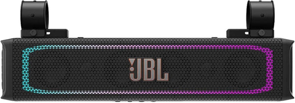 JBL Rallybar 21" Universal Outdoor Bluetooth Soundbar Für Fahrzeuge & Boote Mit 8 Lautsprecher Wasserdicht, 150 Watt Rms Verstärker, LED Beleuchtung, Pro Sound Und Innovative Halterung