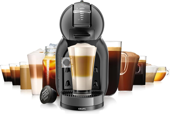 NESCAFÉ DOLCE GUSTO Krups Mini Me KP1238 Cafetieră pentru espresso și alte băuturi cu capsule, automată, negru/antracit