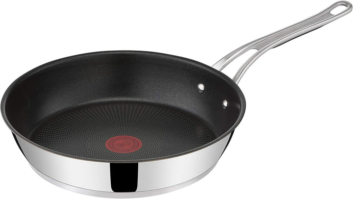 Tefal Jamie Oliver Cook'S Classics Bratpfanne 28 Cm, Antihaftversiegelung, Induktionstauglich, Backofenfest, Edelstahl, Genieteter Griff, E3060635