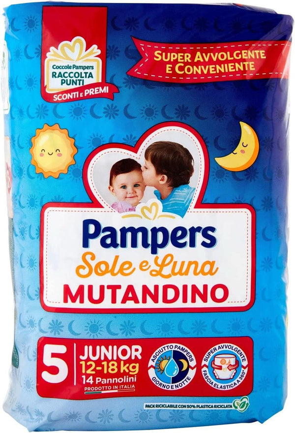 PAMPERS Sole & Luna Junior Neoprenanzug, 14 Stück